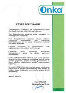 ISO 9001 Sertifikası